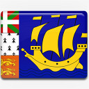 圣彼埃尔和密克隆岛国国旗国家标图标png_新图网 https://ixintu.com and country flag saint 和 国 国旗 圣