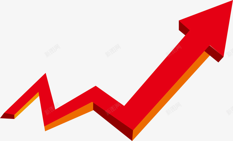手绘红色箭头矢量图ai免抠素材_新图网 https://ixintu.com 上升 上市 企业 手绘 指标 矢量图 红色箭头 财富 递增箭头