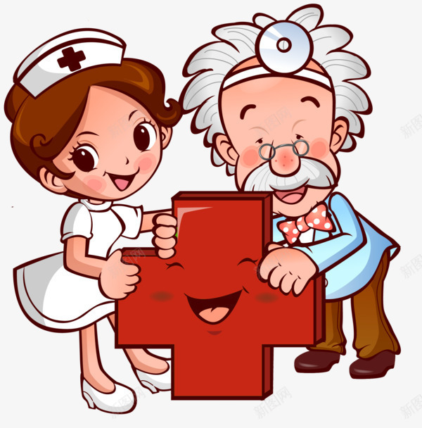 美女护士png免抠素材_新图网 https://ixintu.com 护士 红十字 美女护士 老人