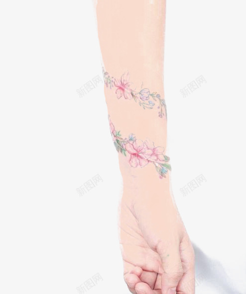 手臂元素png免抠素材_新图网 https://ixintu.com 女生文身 女生胳膊 手绘手臂 文艺 文艺女生 文身 清新