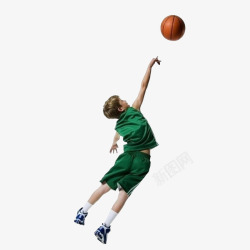 青少年篮球正在锻炼的孩子高清图片
