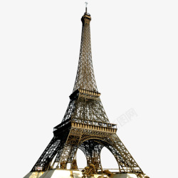 迪拜城市标志法国巴黎埃菲尔铁塔高清图片
