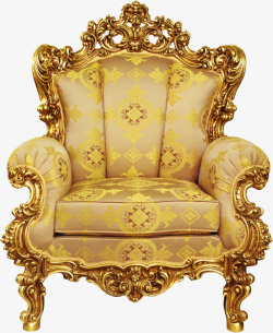 金色的沙发金色沙发图案高清图片
