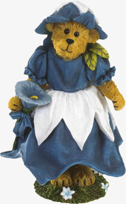 穿裙子的小熊毛绒玩具高清图片