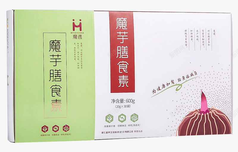 魔芋膳食素png免抠素材_新图网 https://ixintu.com 有机溶剂 植物细胞壁 盒装 纤维素 膳食纤维 魔芋
