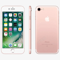 玫瑰金iPhone7手机素材