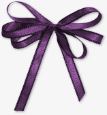 生日礼包礼品礼花紫色丝带蝴蝶结高清图片