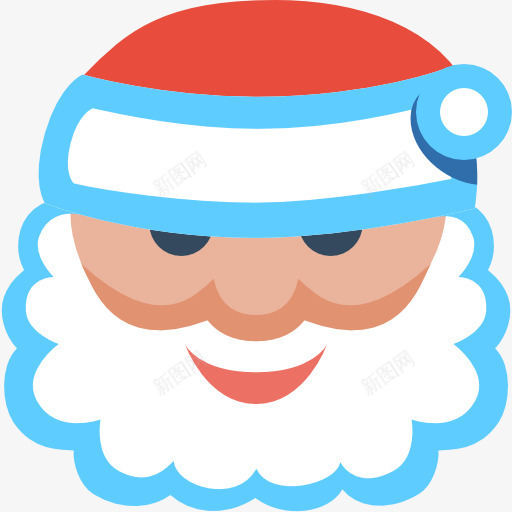 圣诞老人图标圣诞礼物装饰物png_新图网 https://ixintu.com 图标 圣诞礼物 圣诞老人 装饰物