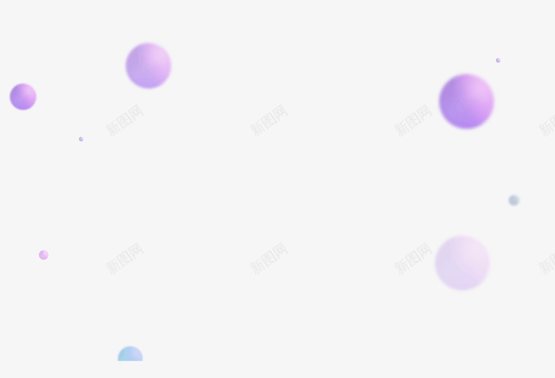 紫色圆圈光效透明背景png免抠素材_新图网 https://ixintu.com 圆圈 素材 紫色 背景 透明