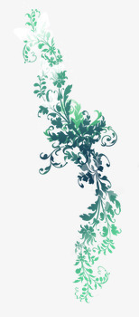 好看的绿色叶子装饰png免抠素材_新图网 https://ixintu.com 可爱 好看 小清新 特别 绿色