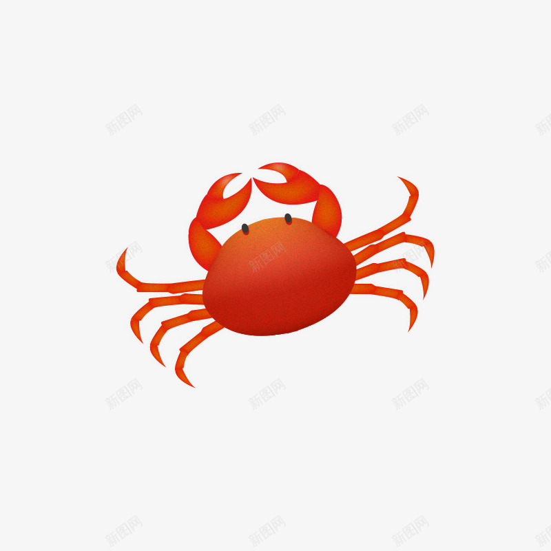 螃蟹png免抠素材_新图网 https://ixintu.com 海鲜 爬海 螃蟹 食物