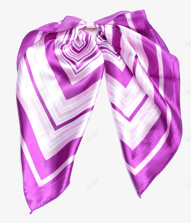 紫色围巾png免抠素材_新图网 https://ixintu.com 丝绸 优雅 发箍 实物 布绸 带围巾 柔软 漂亮 紫色围巾 纺织品