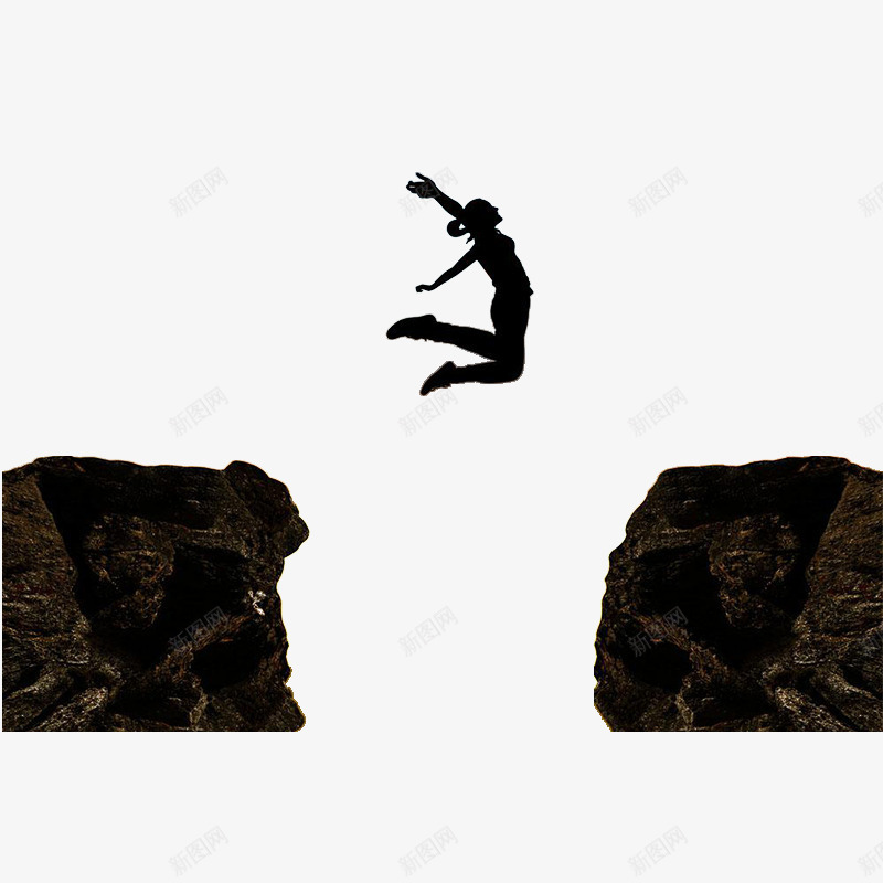 一个跳跃的女子png免抠素材_新图网 https://ixintu.com 健康 女生 生命在于运动 跳跃 运动