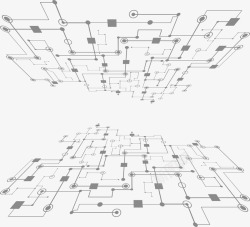 科技网格背景素材