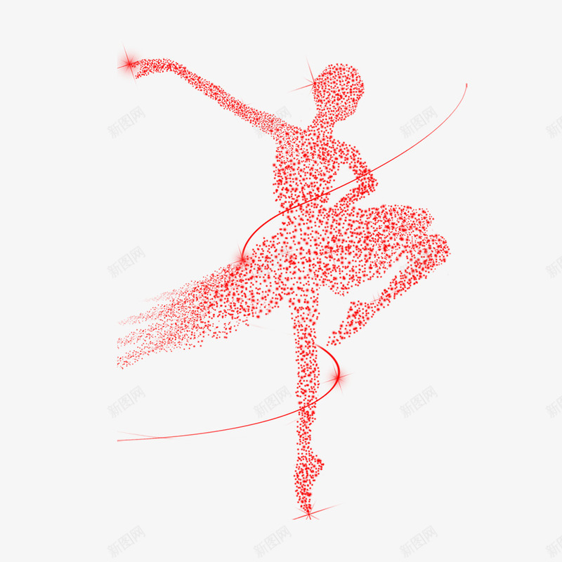 天使png免抠素材_新图网 https://ixintu.com 天使素材 舞者 舞蹈