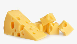 精美食物素材时尚奶酪块高清图片