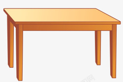 木头餐桌长桌高清图片