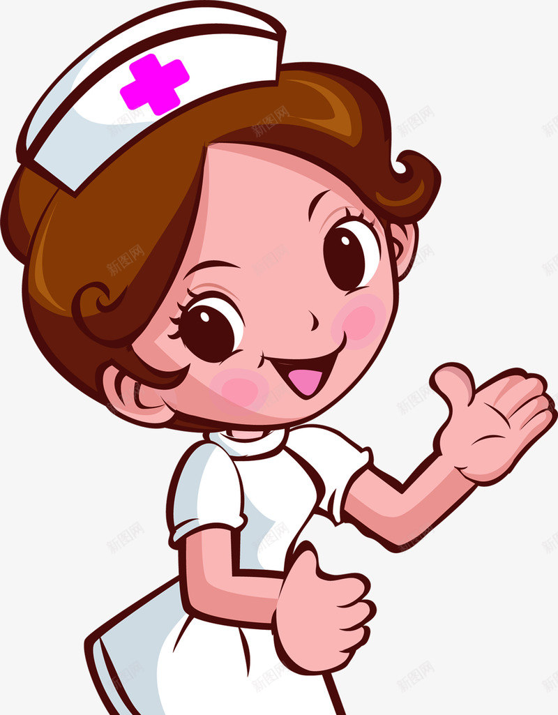 卡通可爱手绘护士人物png免抠素材_新图网 https://ixintu.com 人物 卡通 可爱 性感护士 护士 漂亮护士