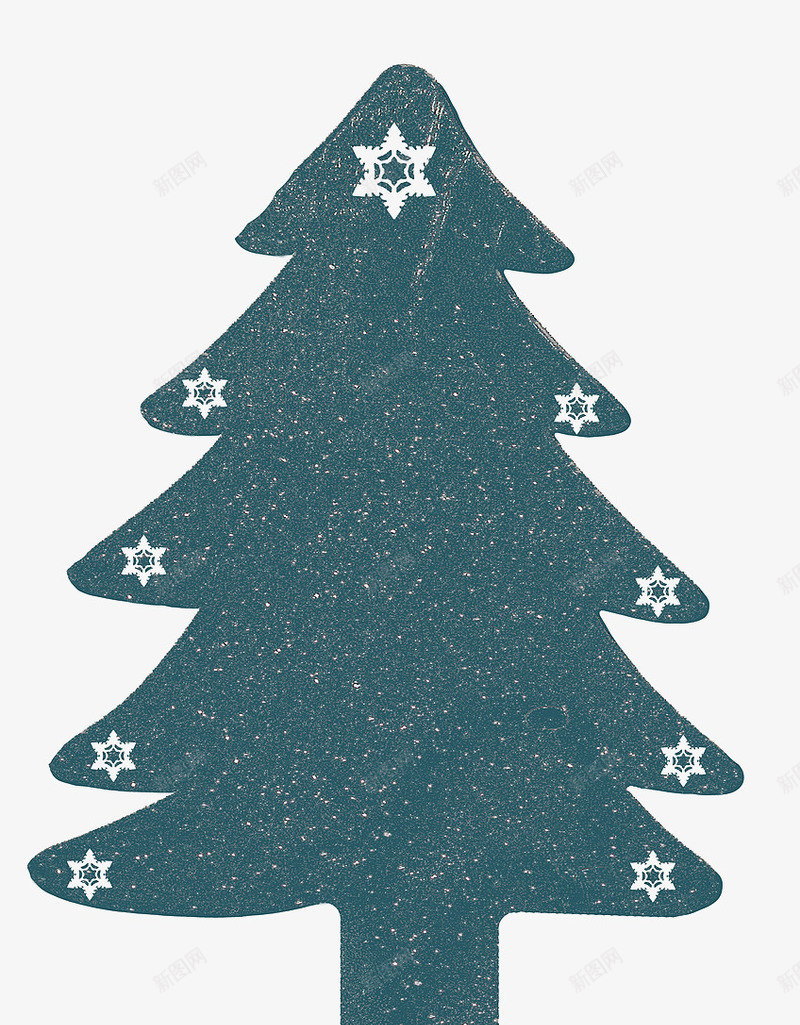 绿色圣诞树png免抠素材_新图网 https://ixintu.com 圣诞树 圣诞节装饰 平安夜素材 手绘元素 绿色元素