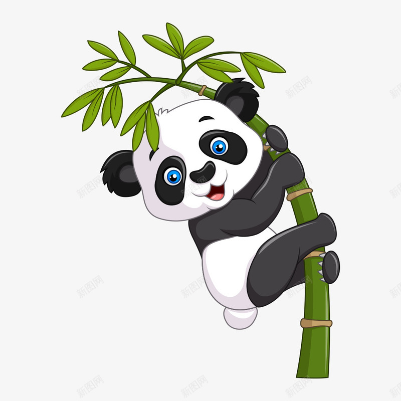 熊猫png免抠素材_新图网 https://ixintu.com 卡通熊猫 四川熊猫 国宝 熊猫 熊猫眼 稀有动物 竹子