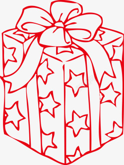 花草包装礼盒可爱星星包装礼盒礼物高清图片