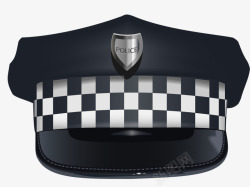 警察的帽子素材