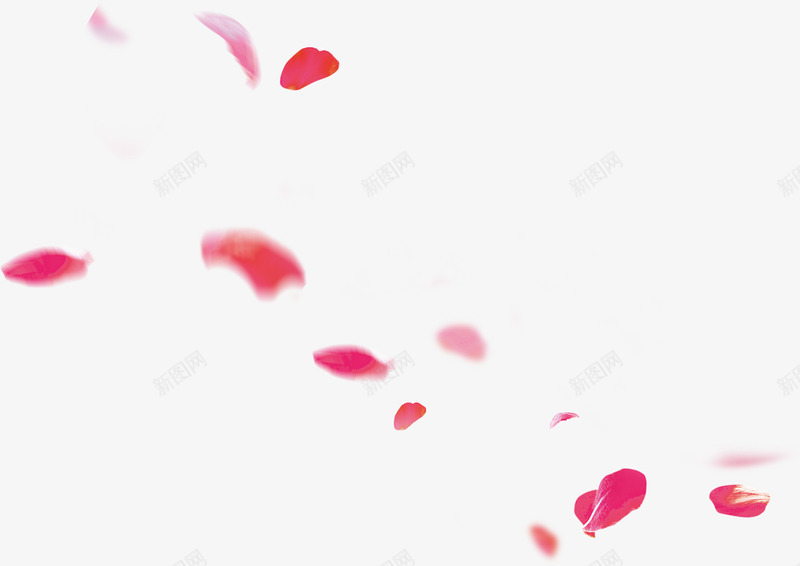 粉色漂浮花瓣清新装饰png免抠素材_新图网 https://ixintu.com 清新 漂浮 粉色 花瓣 装饰