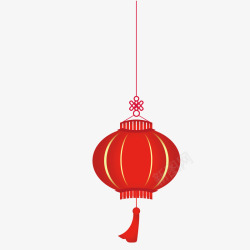 地产新年广告红色灯笼中国风节日高清图片