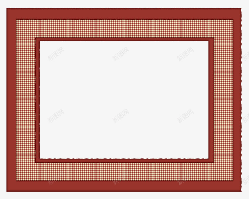 简单的棕色画框png免抠素材_新图网 https://ixintu.com 好看 棕色 画框 简单