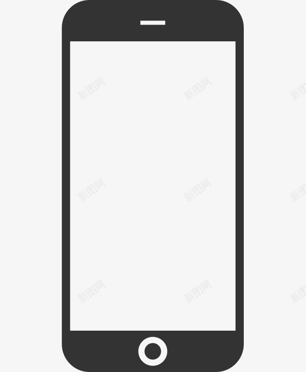 手机边框png免抠素材_新图网 https://ixintu.com 产品实物 手机 数字产品 数码家电 框架 电子设备 白屏 边框