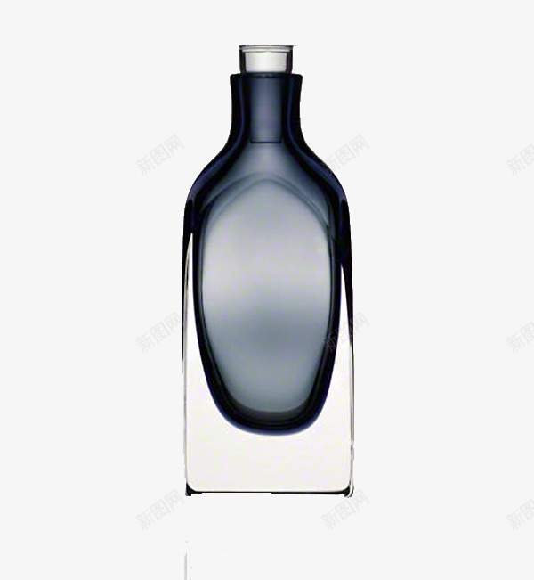 精致瓶子png免抠素材_新图网 https://ixintu.com 透明 香水瓶 高档 黑色