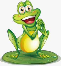 花痴青蛙花痴表情的青蛙高清图片