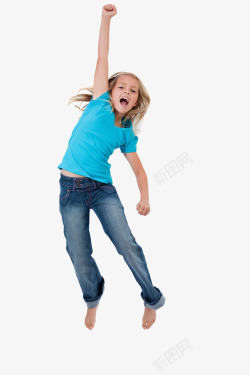 跳起来的人跳舞的小孩高清图片