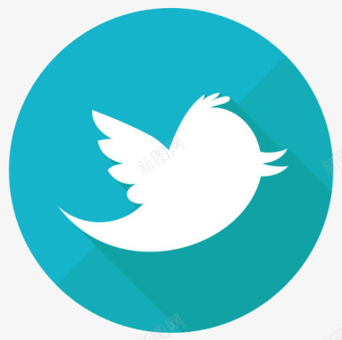 鸟网络社会网络鸣叫推特inte图标图标