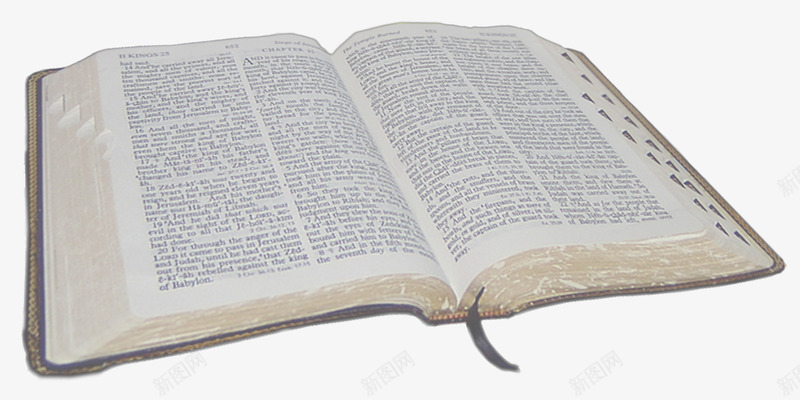 平放展开的基督教圣经png免抠素材_新图网 https://ixintu.com 书籍素材 圣经素材 基督教素材 展开的 平放的