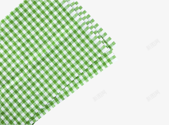 绿色餐桌布png免抠素材_新图网 https://ixintu.com 布面 折叠 方格 方格餐桌布 淡雅 绿色 绿色餐桌布 餐桌布