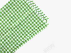 绿色方格绿色餐桌布高清图片