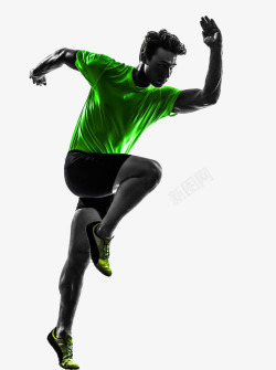 人体曲线运动的男人高清图片