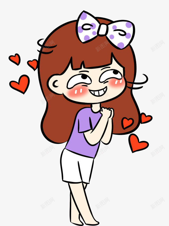 奸诈的女孩png免抠素材_新图网 https://ixintu.com PNG图片 免扣 坏笑 女孩