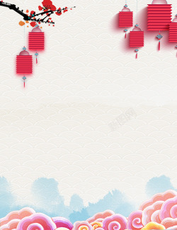 经典风格棉麻中国复古风背景高清图片