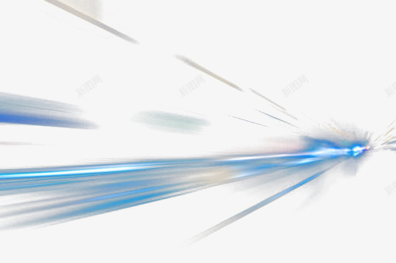 蓝色光速直线png免抠素材_新图网 https://ixintu.com 光效 光速 发光 直线 蓝色 速度 速度光