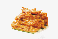 香辣里脊素材
