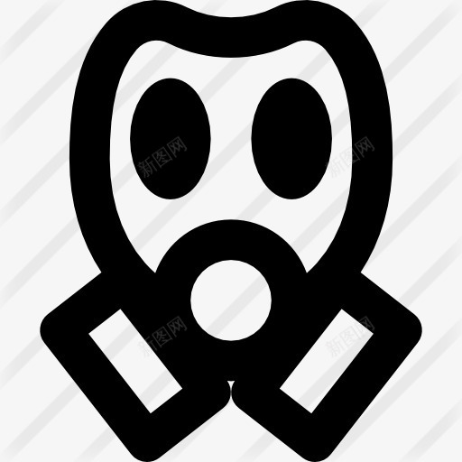 防毒面具图标png_新图网 https://ixintu.com 化学武器 口罩 器皿 安全 工具 生物性危害 防毒面具 防雾口罩素材