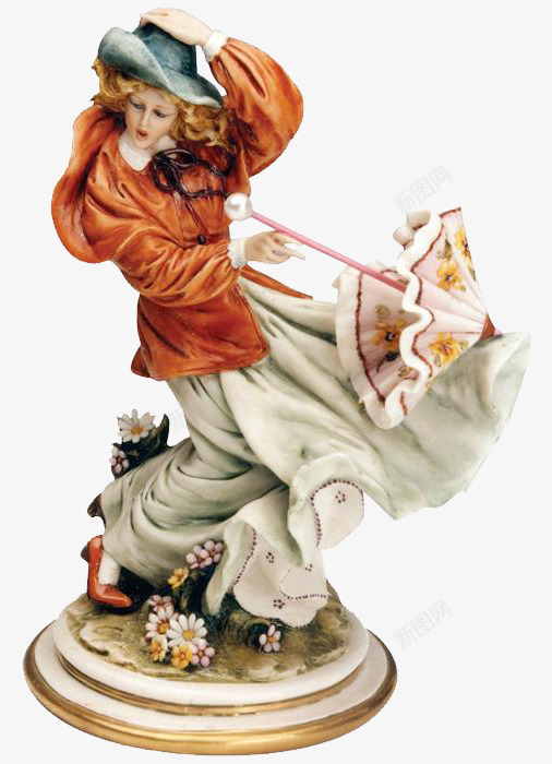 中世纪复古贵妇出行雕塑png免抠素材_新图网 https://ixintu.com 中世纪 出行 复古 花伞 贵妇 雕塑