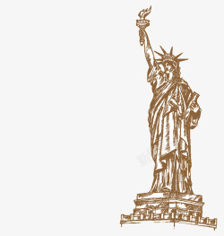 纽约自由女神像素材