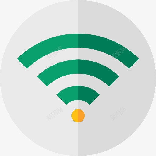 WiFi图标png_新图网 https://ixintu.com 互联网 多媒体 接口 无线WIFI 标志 电子 计算机技术 连接