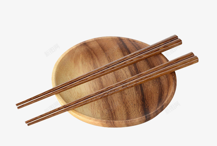 日式筷子png免抠素材_新图网 https://ixintu.com 产品实物 日式筷子 木盘 筷子 餐具 鸡翅木
