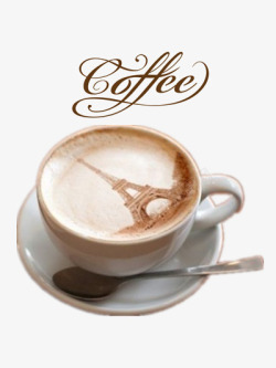 手磨咖啡装置杯装咖啡高清图片