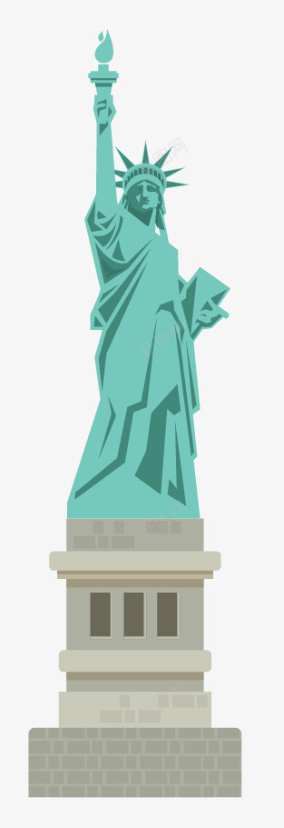 自由女神png免抠素材_新图网 https://ixintu.com 女神像 无拘无束 标志性建筑 美国 美国自由女神 自由