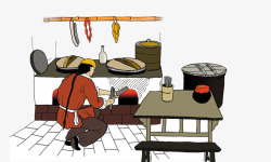 中国烹调古代烹调高清图片